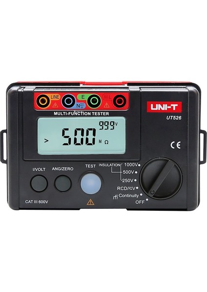 Unit Ut 526 Kaçak Akım-Izolasyon Megeri Test Cihazı