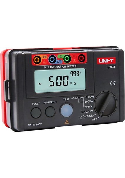 Unit Ut 526 Kaçak Akım-Izolasyon Megeri Test Cihazı