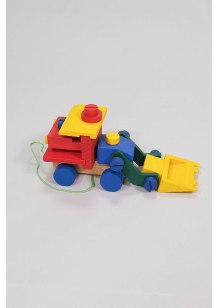 Ahşap Sök Tak Kepçe 13X13CM Oyuncak