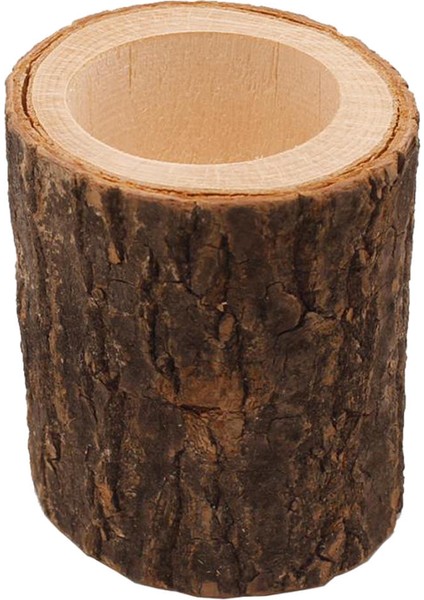 F Fityle Ağaç Güdük Mumluk Dekor 6 x 7 cm (Yurt Dışından)