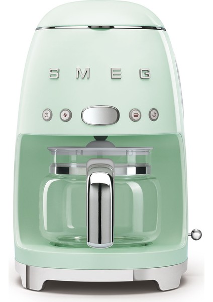 Pastel Yeşil Filtre Kahve Makinesi ve Kahve Öğütme Makinası Seti
