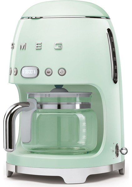 Pastel Yeşil Filtre Kahve Makinesi ve Kahve Öğütme Makinası Seti