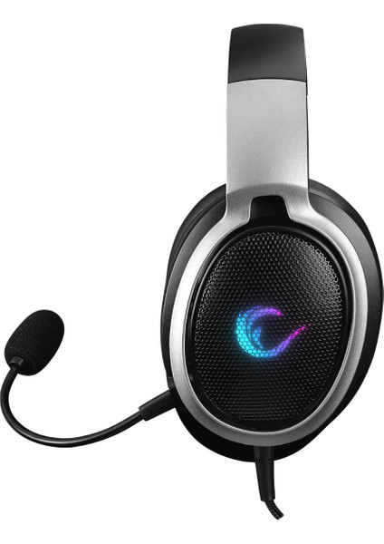 RM-K94 Aura Siyah USB 7.1 Gaming Rgb Aydınlatmalı Hassas ve Çıkarılabilir Mikrofonlu Oyuncu Kulaklığı