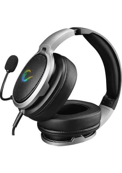 RM-K94 Aura Siyah USB 7.1 Gaming Rgb Aydınlatmalı Hassas ve Çıkarılabilir Mikrofonlu Oyuncu Kulaklığı