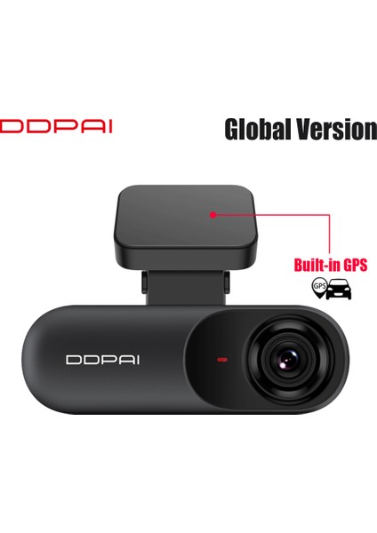 Ddpaı Dash Cam N3 Dahili Gps Sürüş Kamerası (Yurt Dışından)