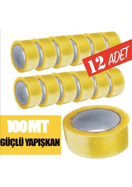 Koli Bandı 45 mm x 100 mt Koli Bantı 1312