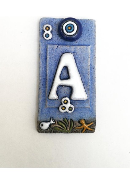 Özel Tasarım Seramik A Kapı Numarası Kapı Önü Aksesuar
