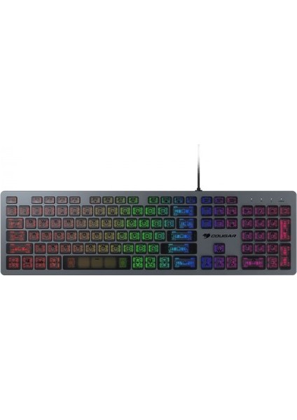 Vantar Ax Cgr-Wrxmı-Vaa Q Scissor Switch Rgb Kablolu Oyuncu Klavye