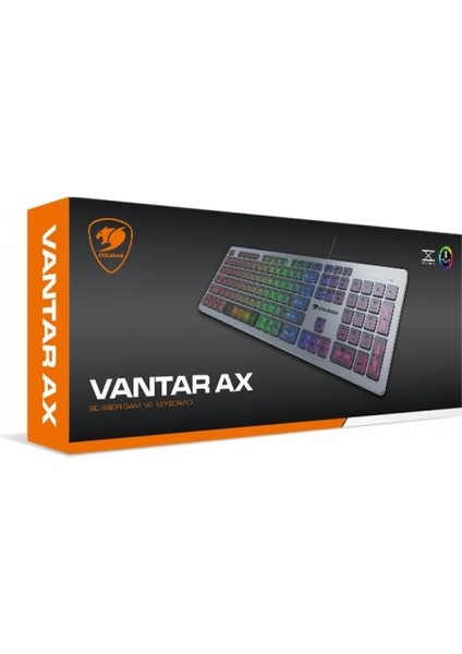 Vantar Ax Cgr-Wrxmı-Vaa Q Scissor Switch Rgb Kablolu Oyuncu Klavye