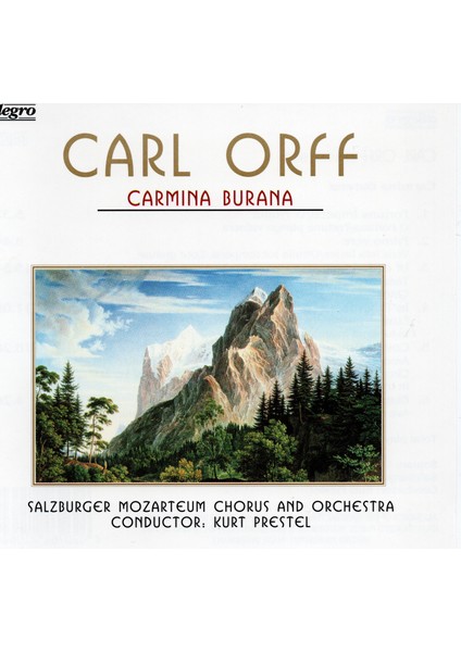 CD - Carl Orff-Carmina Burana