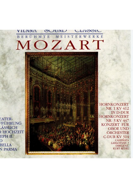 CD - Wolfgang Amadeus Mozart-hornkonzert No.1