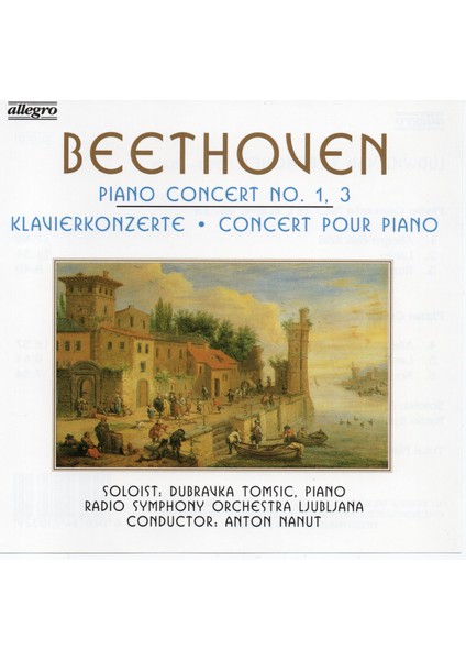 CD - Ludwig Van Beethoven-piano Concert No 1-3