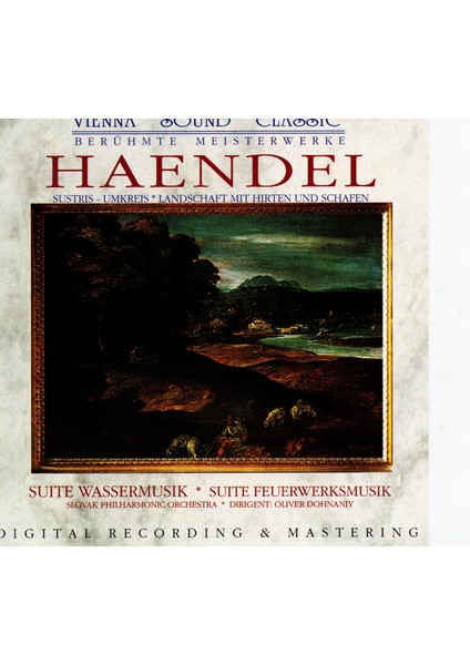CD - George Friedrich Handel-Suite Wassermusik