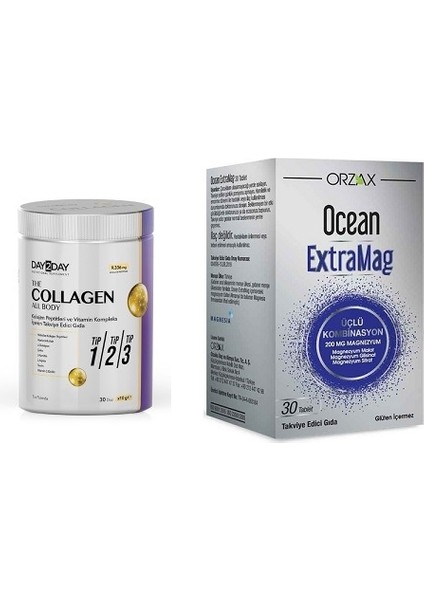 Ocean DAY2DAY The Collagen All Body+Ocean Extramag 30 Tablet