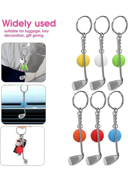 ® Gerçekçi Golf Tasarımlı Şık Anahtarlık Kolye Çanta Süsü Golf Keychain fiyatları