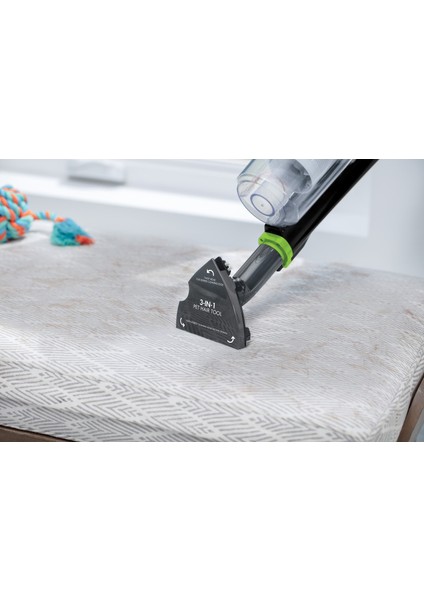 Multireach Active Pet 21V Evcil Hayvanlı Evlere Özel 2'si 1 Arada Şarjlı Dikey Süpürge 2907D