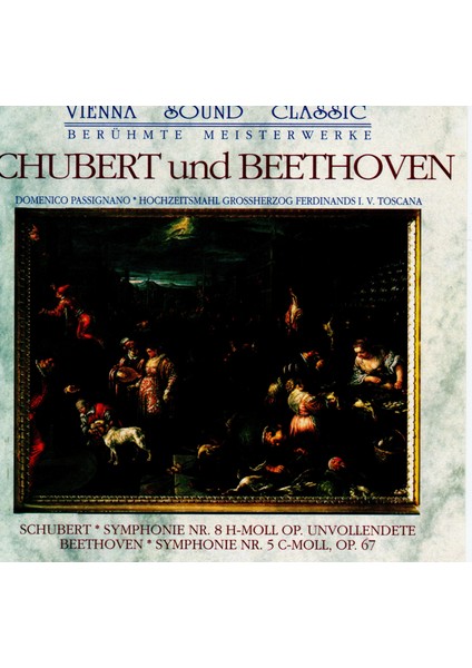 Schubert And Beethoven - Sympony No. 8, Sympony No. 5 (Cd)
