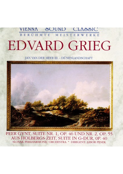 Edvard Grieg - Jan Van Meer 3, Dunelandschaft (Cd)