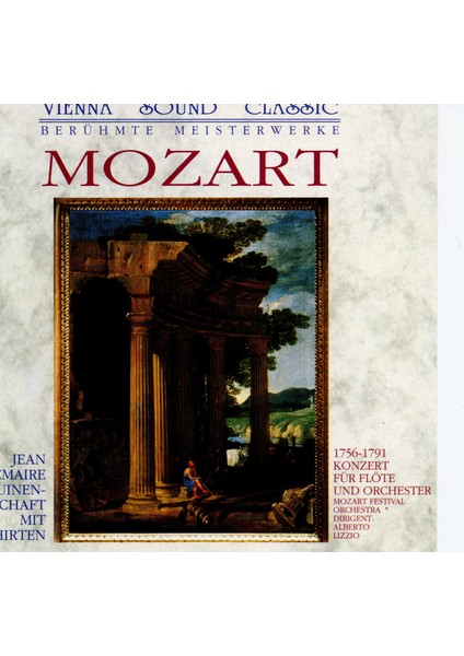 Wolfgang Amadeus Mozart - 1756-1791 Concert Für Flute (Cd)