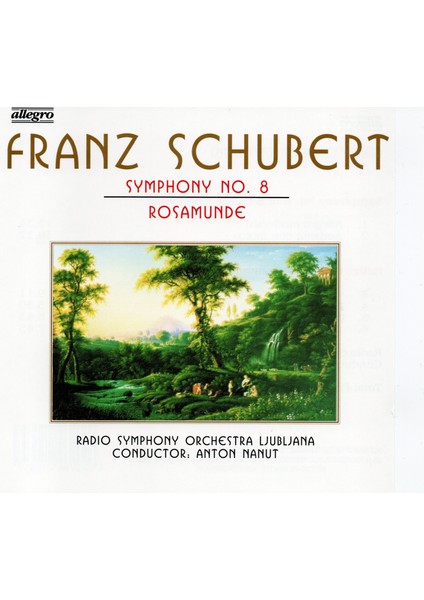 Franz Schubert - Sympony No. 8 (Cd)