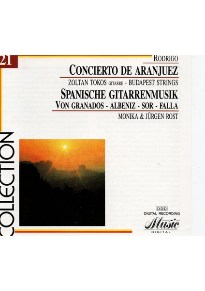 Joaquin Rodrigo - Concierto De Aranjuez (Cd)