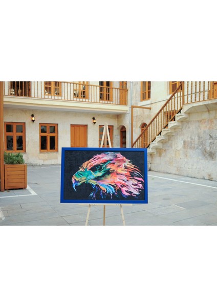 The Colour Of The Eagle Özel Tasarım Metaframe Tablo