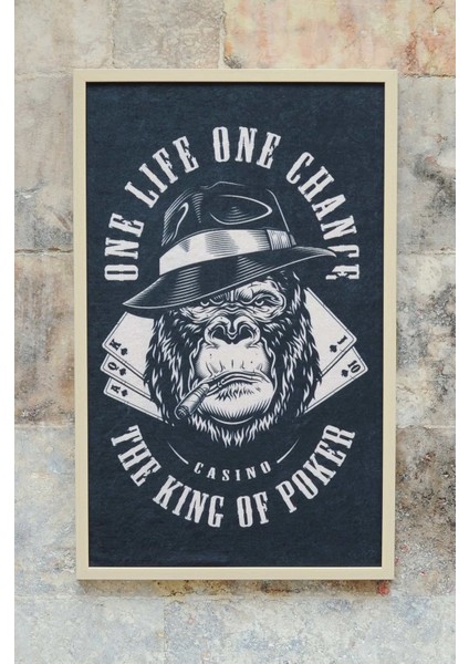 Poker Face Metaframe Tablo