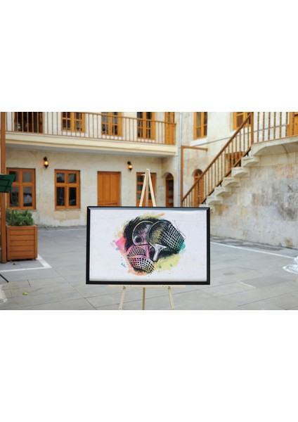 Racket In Colour Metaframe Tablo
