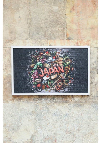 Japonya - Ülkeler Serisi Metaframe Tablo