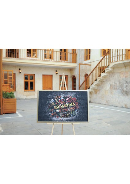 Arjantin - Ülkeler Serisi Metaframe Tablo fiyatları