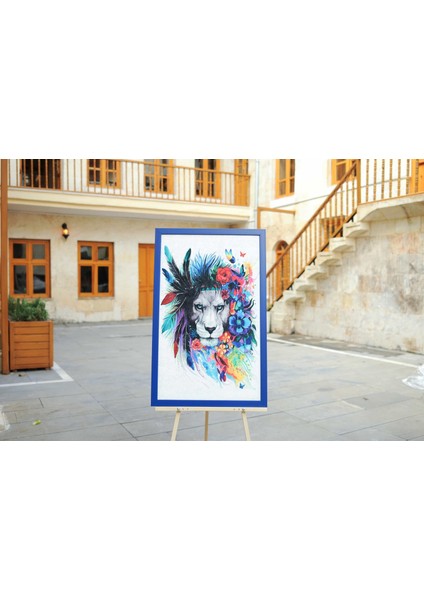 Blue King Metaframe Tablo
