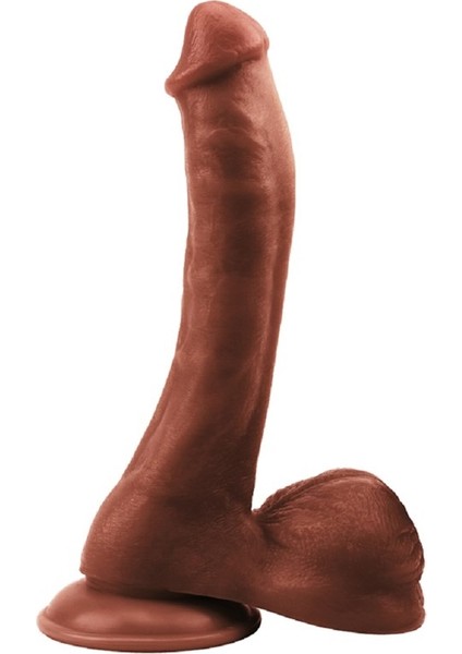 Lilitu Shop 24 cm Realistik Vantuzlu Melez Dildo Penis