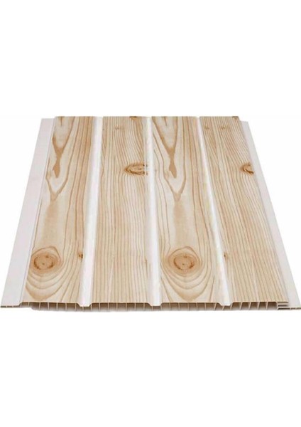 Fındık Ahşap Desen Plastik Pvc Duvar Tavan Lambiri 20 Adet 20 cm x 2 M 8 M2