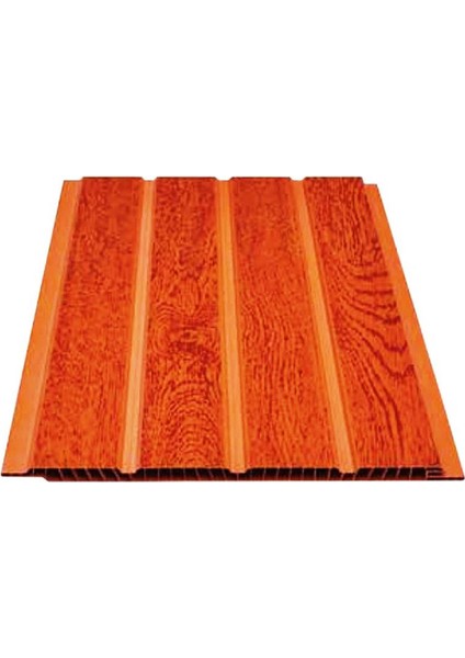 Fugalı Koyu Meşe Plastik Pvc Duvar Tavan Lambiri 40 Adet 20 cm x 1,5 M 12 M2
