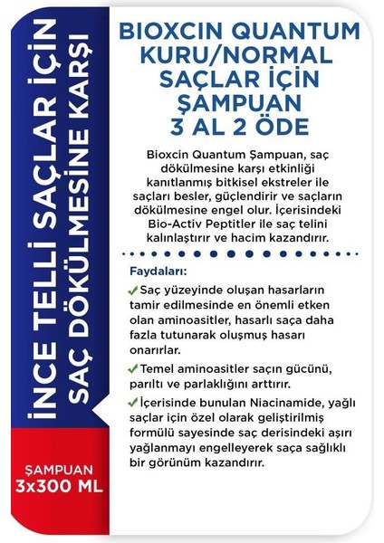 Quantum K/N Saçlar Için Şampuan