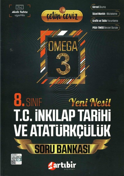 Ceviz 8.sınıf Omega T.c. Inkılap Tarihi ve Atatürkçülük Soru Bankası