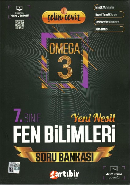 Ceviz 7.sınıf Omega Fen Bilimleri Soru Bankası