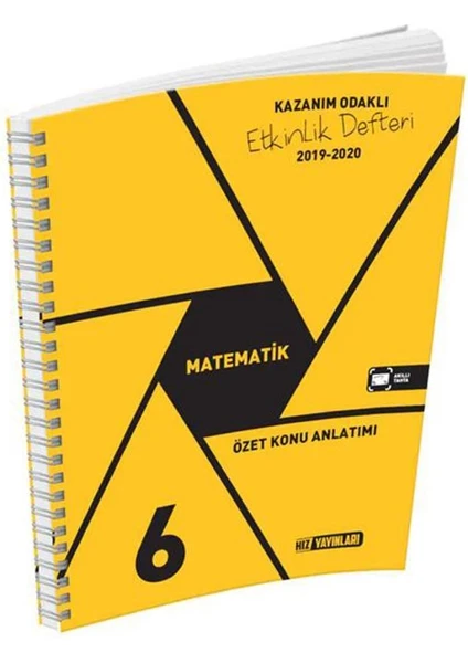 Bilfen Yayınları Hız 6. Sınıf Matematik Etkinlik Defteri