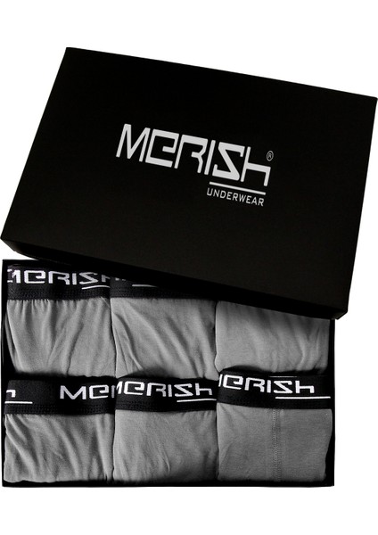 Erkek 6'lı Premium Likralı Boxer ( KUTULU ÜRÜN )