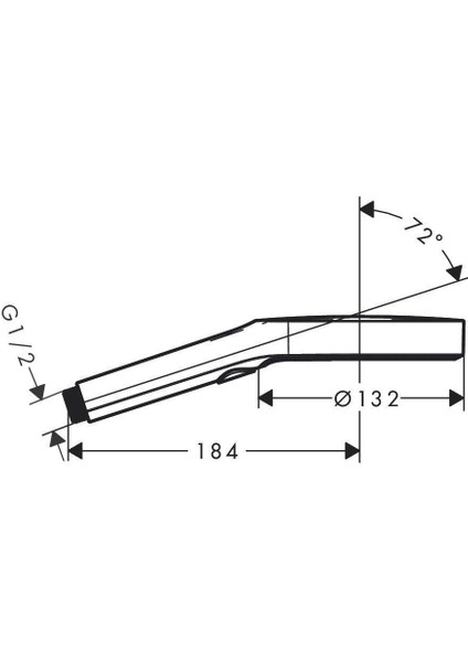 Rainfinity® El Duşu 130 3jet Mat Beyaz - 26864700 modelleri