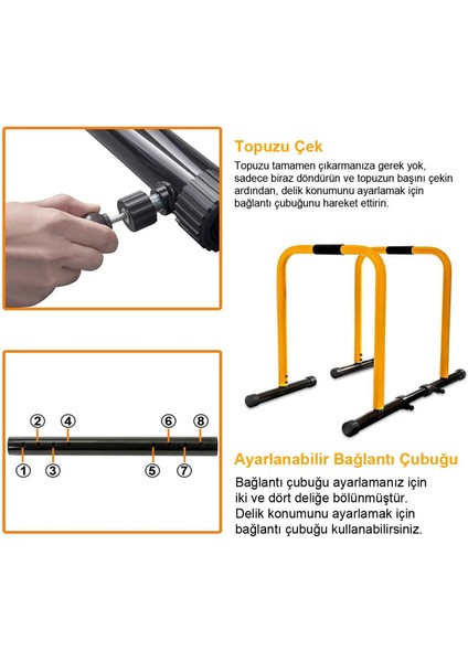 Relife Dip Station Fonksiyonel Çalışma Istasyonu Sarı