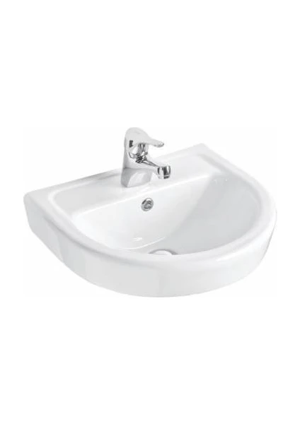 GÜRAL VİT COMPACT BANTLI DUVARA MONTE LAVABO 40*46