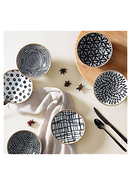 Fractal 6'lı Çok Amaçlı Kase Takımı 12CM