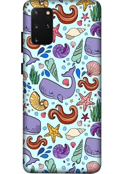 Samsung Galaxy S20 Plus Kılıf Baskılı Desenli Zipax A++ Silikon - 8502