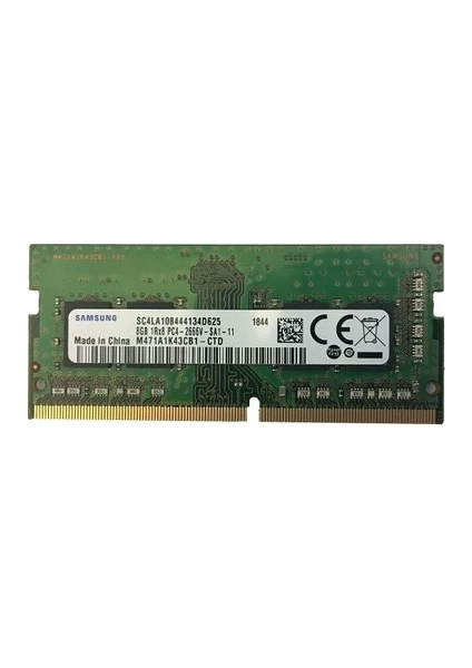 8 GB Ddr4 2666MHZ Sodımm Kutusuz (M471A1K43DB1-CTD)