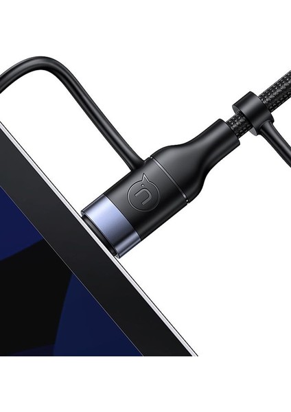 US-SJ547 Usb+Type-C To Type-C+Lightning+Microusb,1.2m 6 In 1 Hızlı Şarj ve Data Kablosu