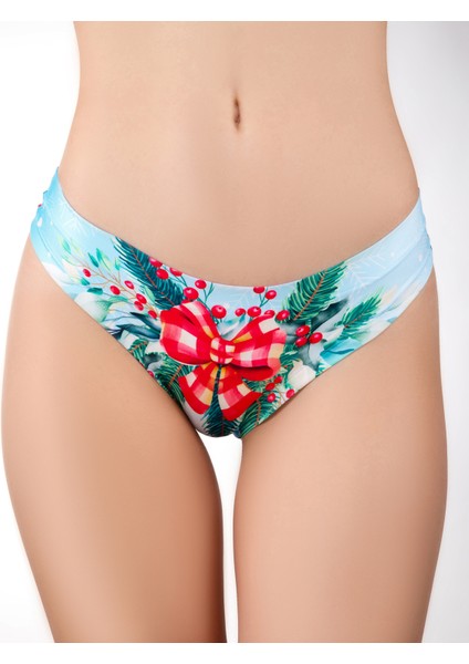 Kadın Çok Renkli Dikişsiz Izsiz Bikini Slip Külot