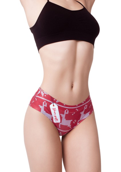 Kadın Çok Renkli Dikişsiz Izsiz Bikini Slip Külot