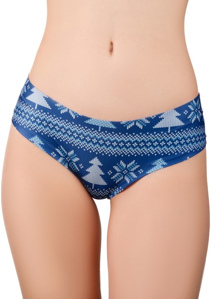 Kadın Çok Renkli Dikişsiz Izsiz Bikini Slip Külot