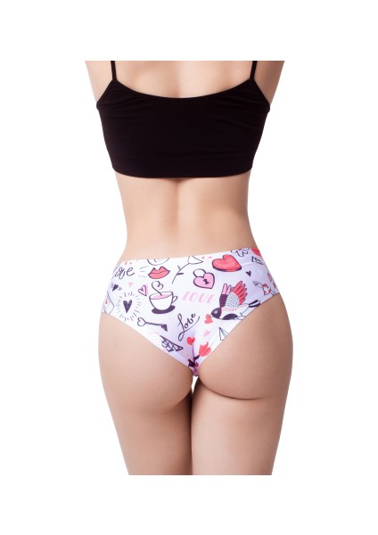 Kadın Çok Renkli Dikişsiz Izsiz Bikini Slip Külot fiyatları